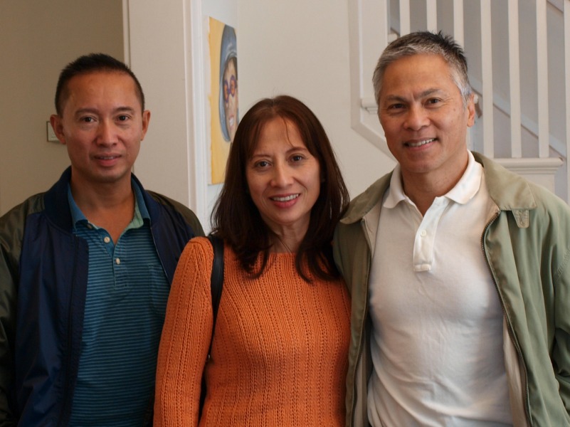 Tina Ho's family visited the Murray House (Tina's Uncle, Mom and Dad)